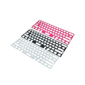 Stainless steel aluminum Brass laser cutting industrial keyboard plate mechanical keyboard plate